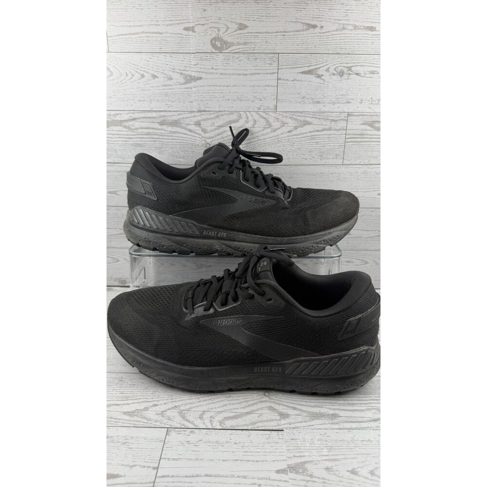 Brooks Beast GTS 24 110425-2E-020 Black 12.5 2E Mens Sneaker Running Shoes #129